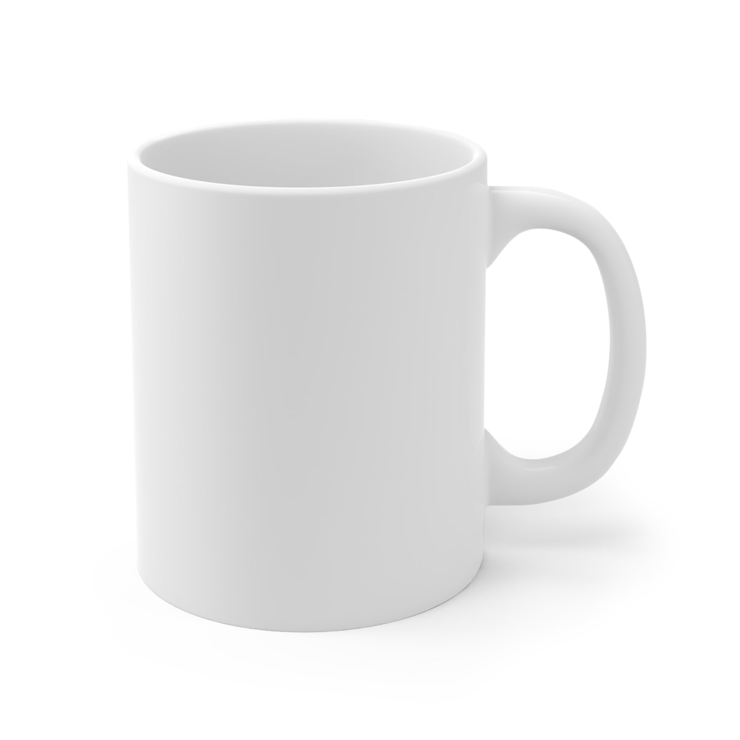 Personalized Bee Mug — "Nola's Busy Bee" Floral Honeycomb Coffee Cup